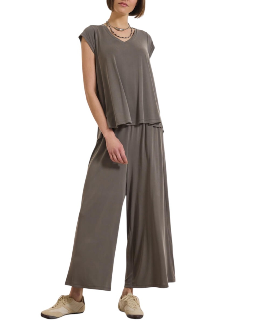 NAMASTE NAMASTE ΜΠΛΟΥΖΑ ARLUNA SS0726006-GREY DarkGray - 2
