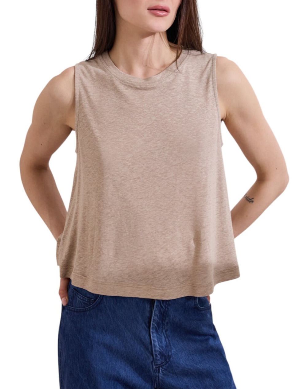 NAMASTE ΜΠΛΟΥΖΑ AZARIA SS0726008-BEIGE Biege