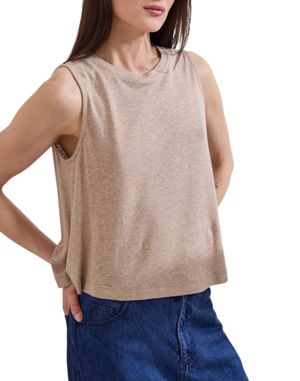 NAMASTE NAMASTE ΜΠΛΟΥΖΑ AZARIA SS0726008-BEIGE Biege - 2