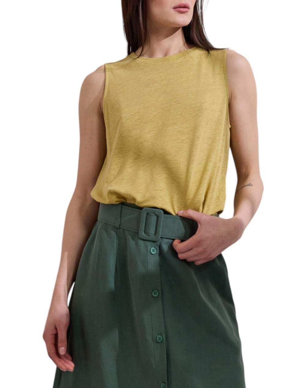 Namaste NAMASTE ΜΠΛΟΥΖΑ AZARIA SS0726008-CITRON Yellow