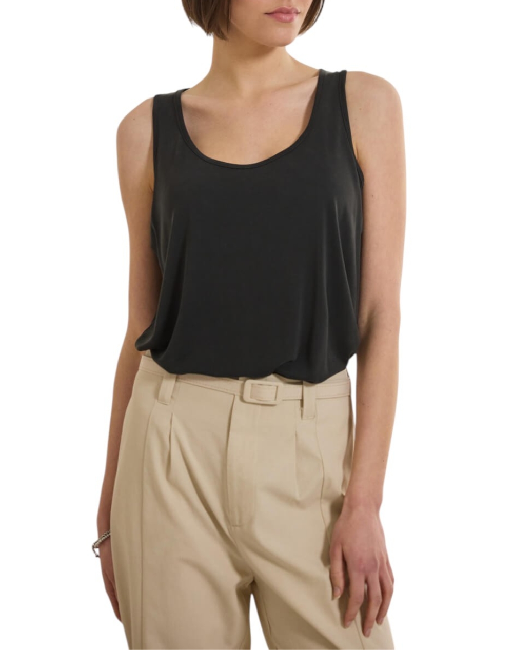 NAMASTE ΜΠΛΟΥΖΑ COPE SS0726033-BLACK Black