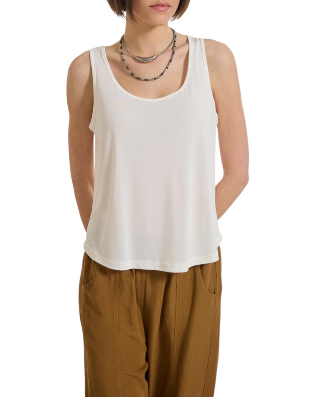 NAMASTE ΜΠΛΟΥΖΑ COPE SS0726033-CREAM Cream