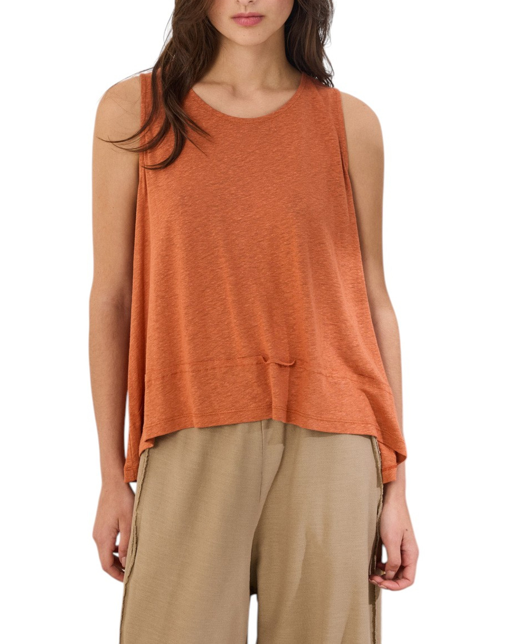 NAMASTE ΜΠΛΟΥΖΑ THALIE SS0726019-APRICOT Πορτοκαλί