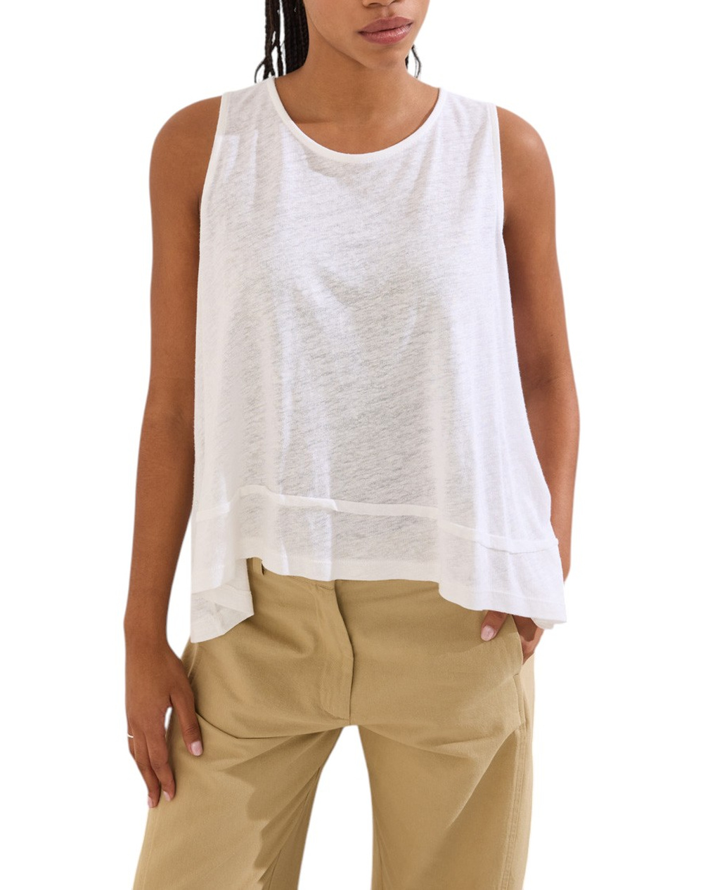 NAMASTE ΜΠΛΟΥΖΑ THALIE SS0726019-WHITE White