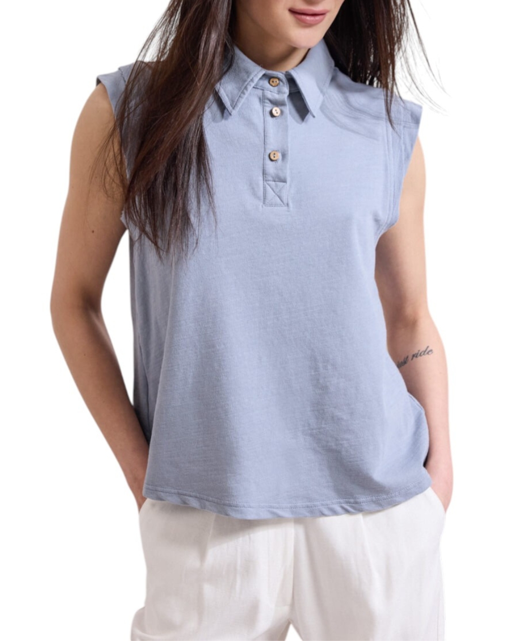 NAMASTE ΜΠΛΟΥΖΑ DIZRA SS0726035-SIEL LightBlue