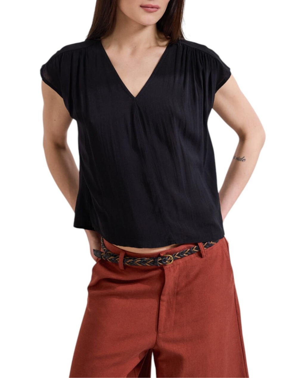 NAMASTE ΤΟΥΝΙΚ GENTLE SS0926011-BLACK Black