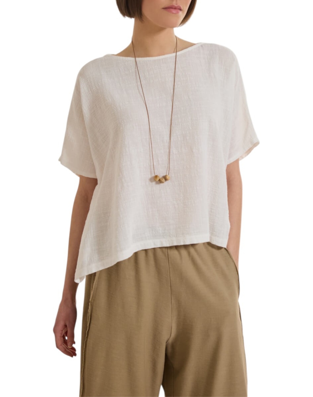 NAMASTE ΤΟΥΝΙΚ KOBE SS0926012-WHITE White