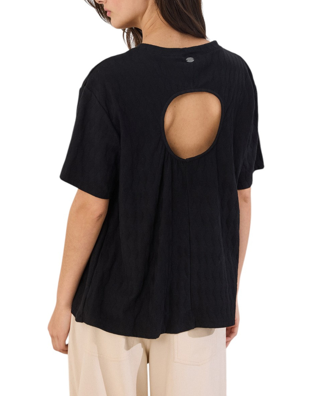 NAMASTE NAMASTE ΜΠΛΟΥΖΑ LUNESSA SS0726001-BLACK Black - 2