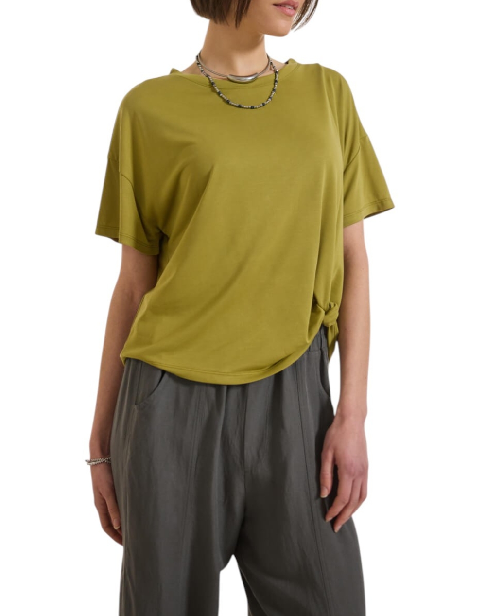 NAMASTE ΜΠΛΟΥΖΑ AVINE SS0726031-OLIVE Olive