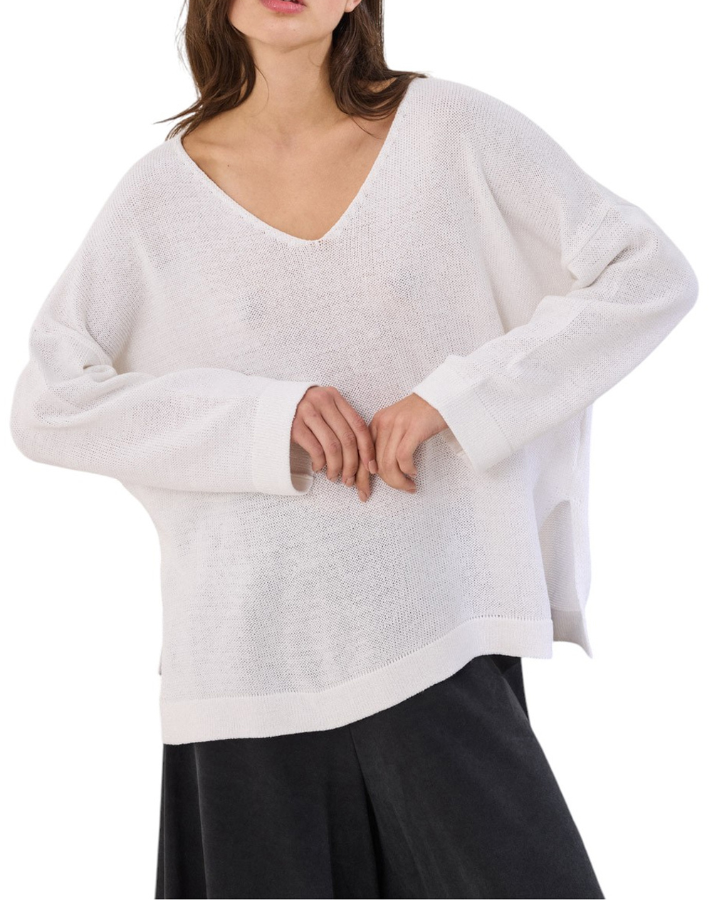 NAMASTE ΜΠΛΟΥΖΑ AEGLE PS2326003-WHITE White