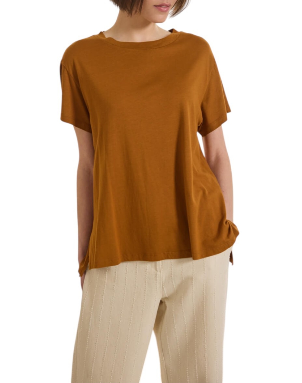 NAMASTE ΜΠΛΟΥΖΑ SS0726024-DIJON Cappuccino