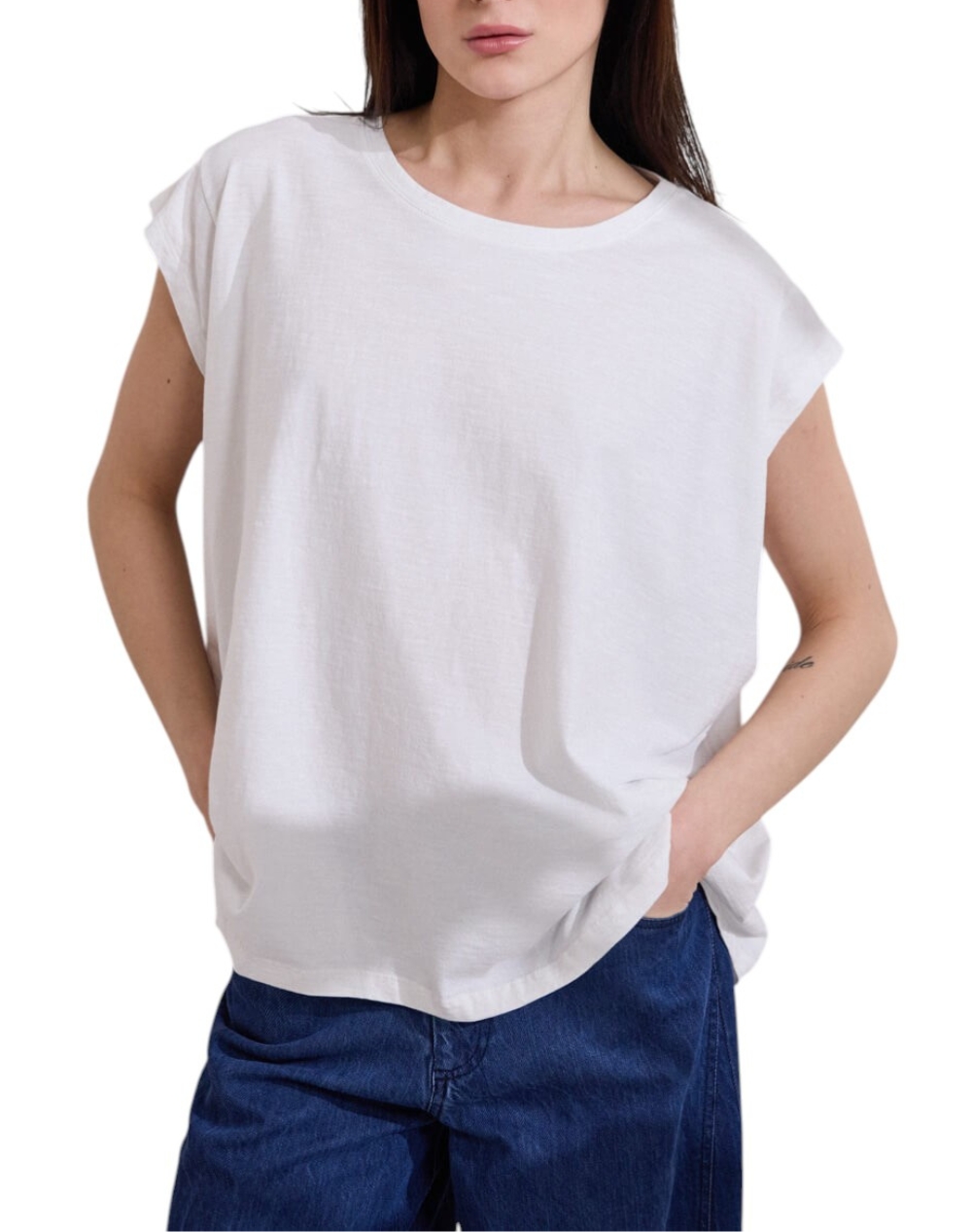 NAMASTE ΜΠΛΟΥΖΑ SS0726010-WHITE White