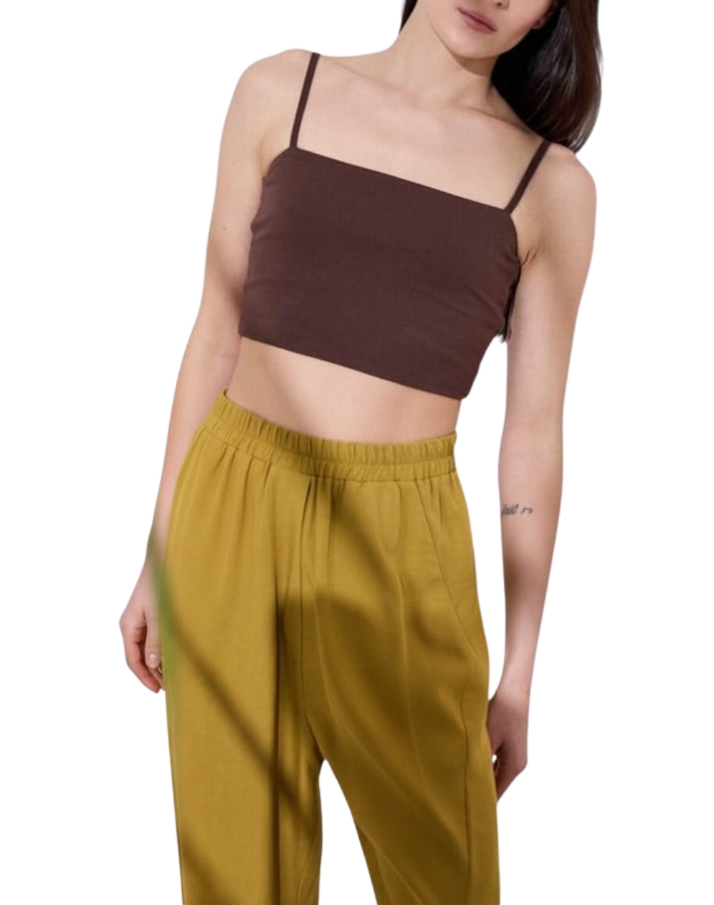 NAMASTE ΤΟΠ DAKARI SS1326022-CACAO Chocolate