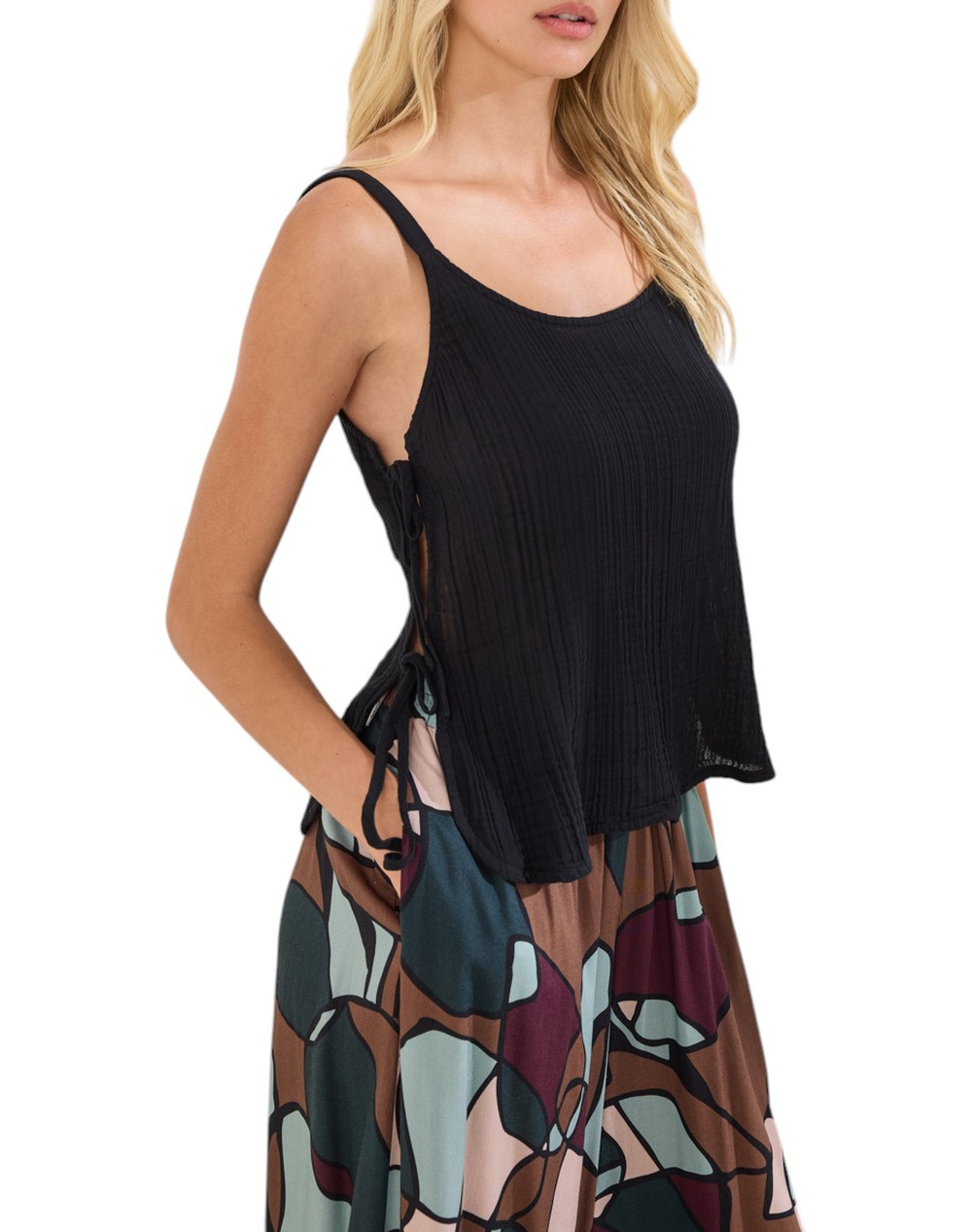 NAMASTE NAMASTE ΤΟΠ TREVINO_1 SS1326011-BLACK Black - 2