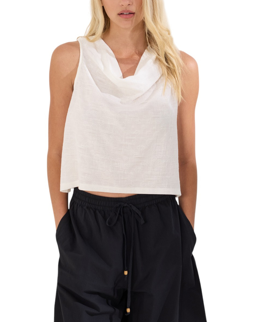 NAMASTE ΤΟΠ PARKELLA SS1326020-WHITE White