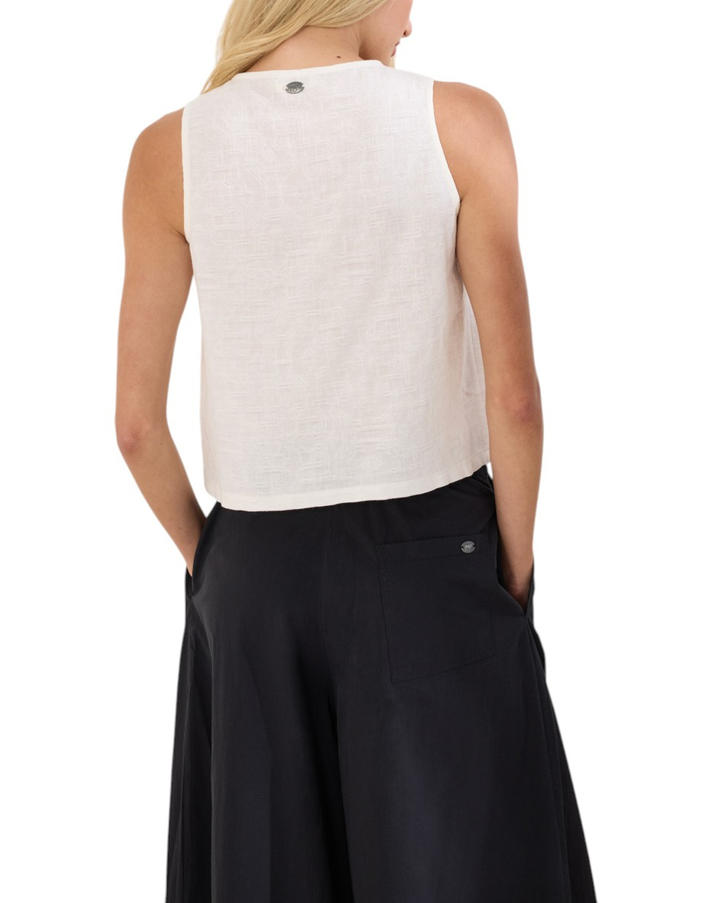 NAMASTE ΤΟΠ PARKELLA SS1326020-WHITE White