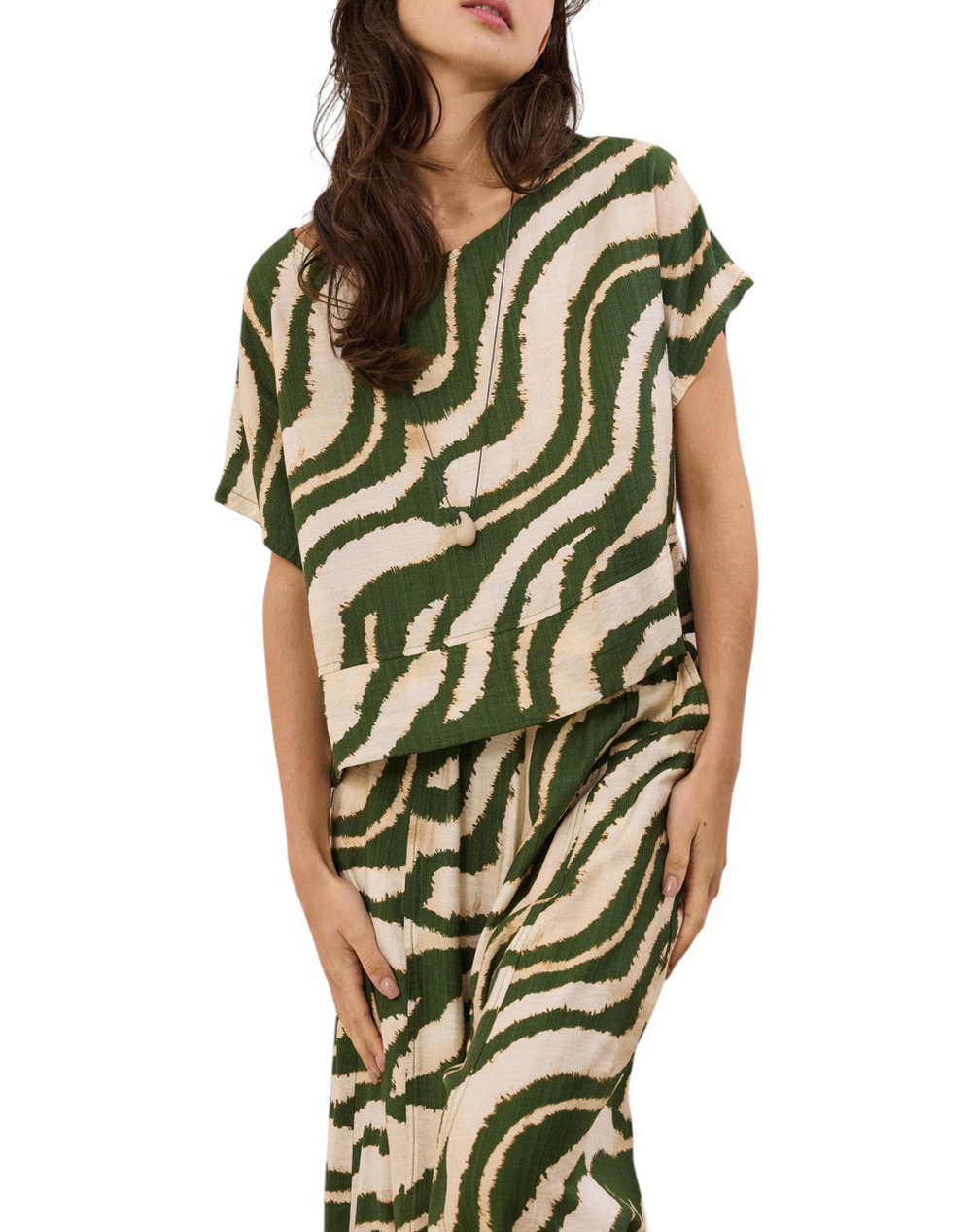 NAMASTE ΤΟΥΝΙΚ BENITEZ SS0926019-GREEN Green