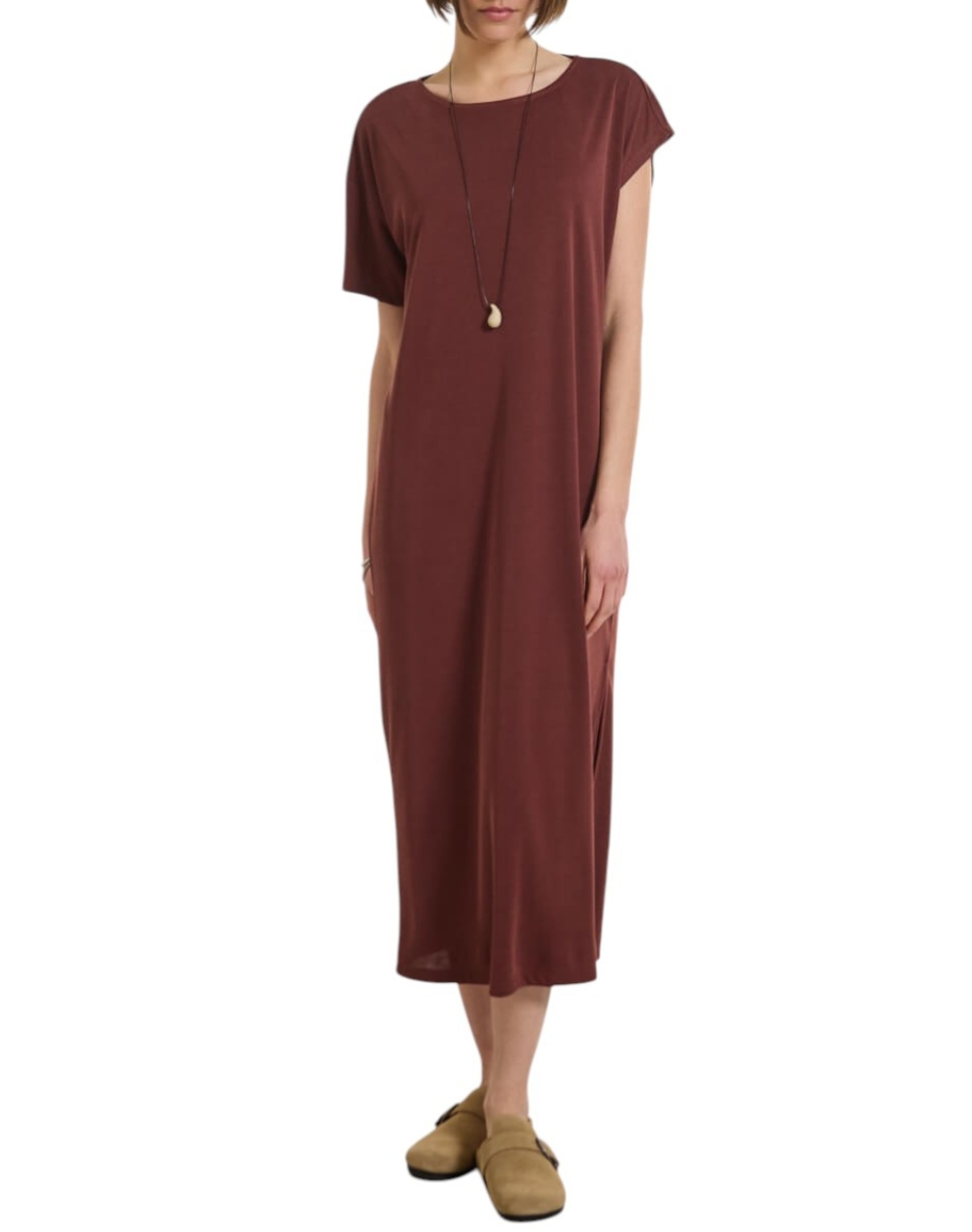 NAMASTE ΦΟΡΕΜΑ ELARIS SS0826003-CACAO Chocolate