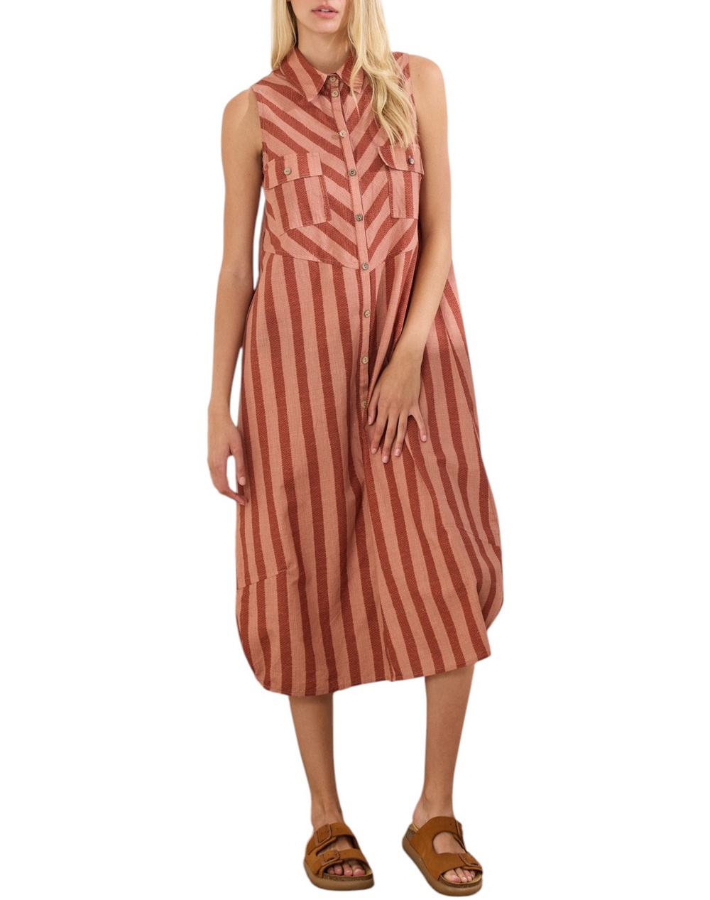 NAMASTE ΦΟΡΕΜΑ KORLISEA SS0826039-HENNA Firebrick
