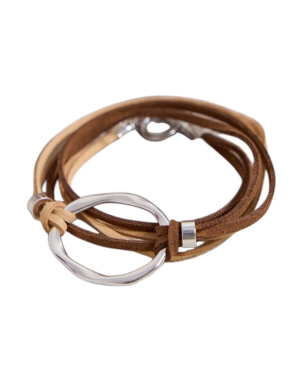 NAMASTE ΒΡΑΧΙΟΛΙ AIGLI JS2926002-BEIGE Brown