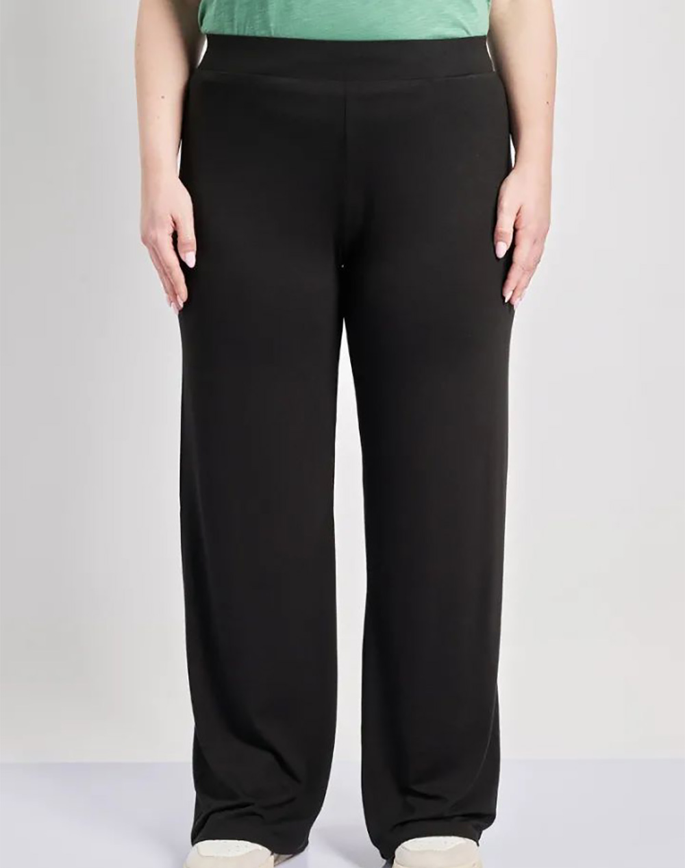 PARABITA Παντελόνι ελαστικό σε ίσια γραμμή 002310206810-002 Black