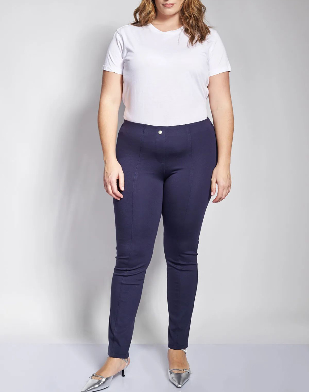 Parabita Παντελόνι 260412061-003 Navyblue Γυναικεία ρούχα παντελόνια Υφασματινα Politikos Shop Πολιτικός