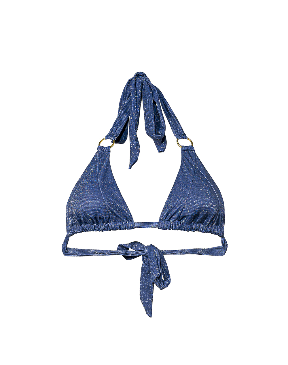 SOLANO 58-1/ΜΑΓΙΟ ΤΟΠ 80%PL-20%EL 50-1582-BLUE TEXTURE Blue