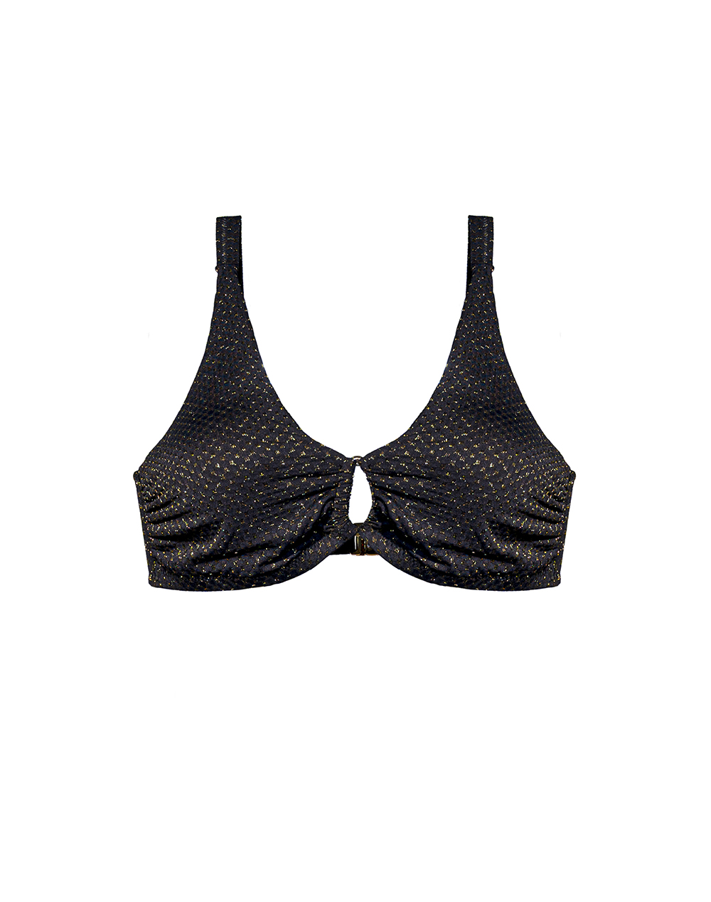 SOLANO 52-1/ΜΑΓΙΟ ΤΟΠ 80%PL-20%EL 50-1520D-BLACK Black