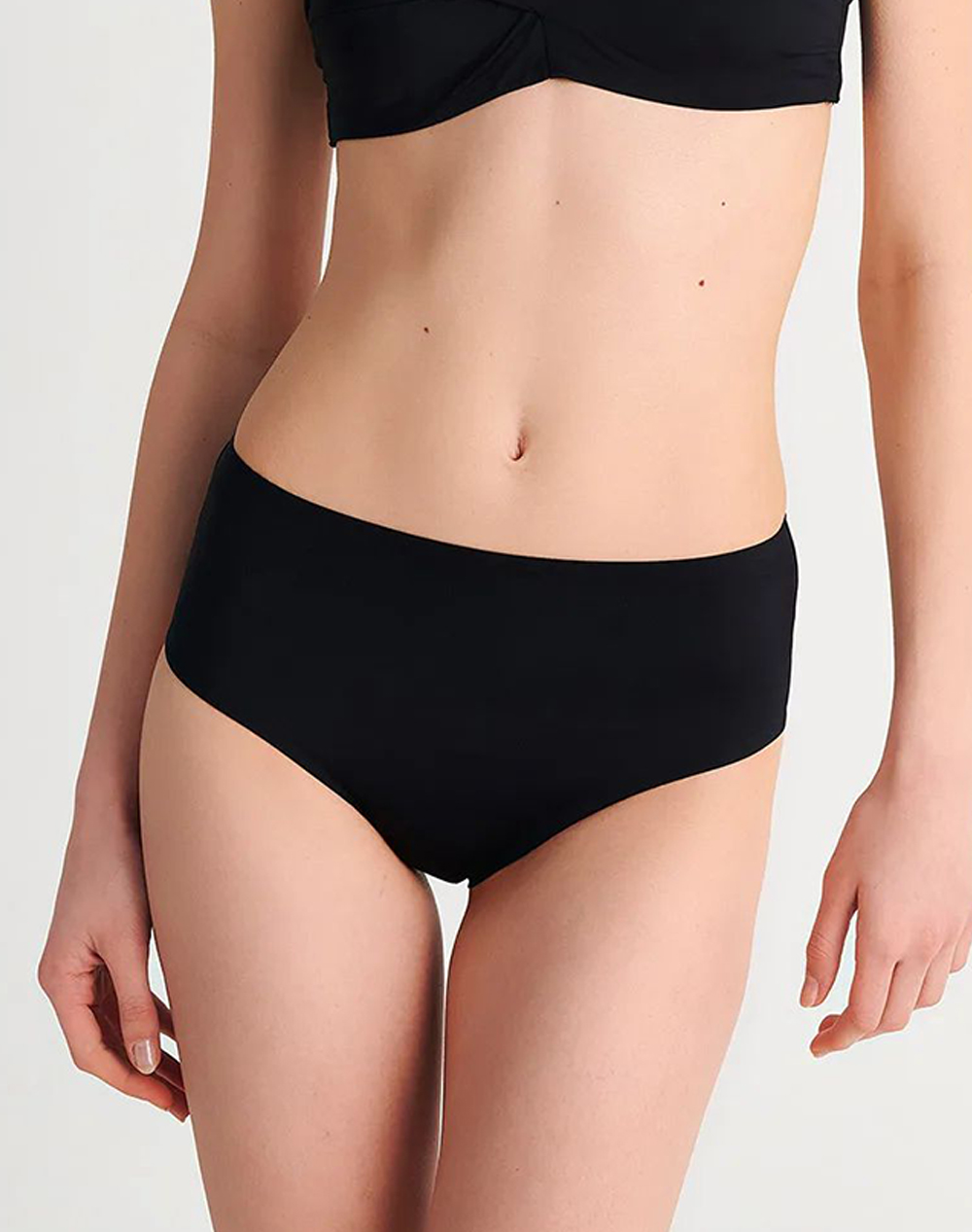 Sugarfree Γυναικείο Recycled Bikini Σλιπ Μαύρο Ανακυκλωμένο Πολυαμίδιο Ελαστάνη