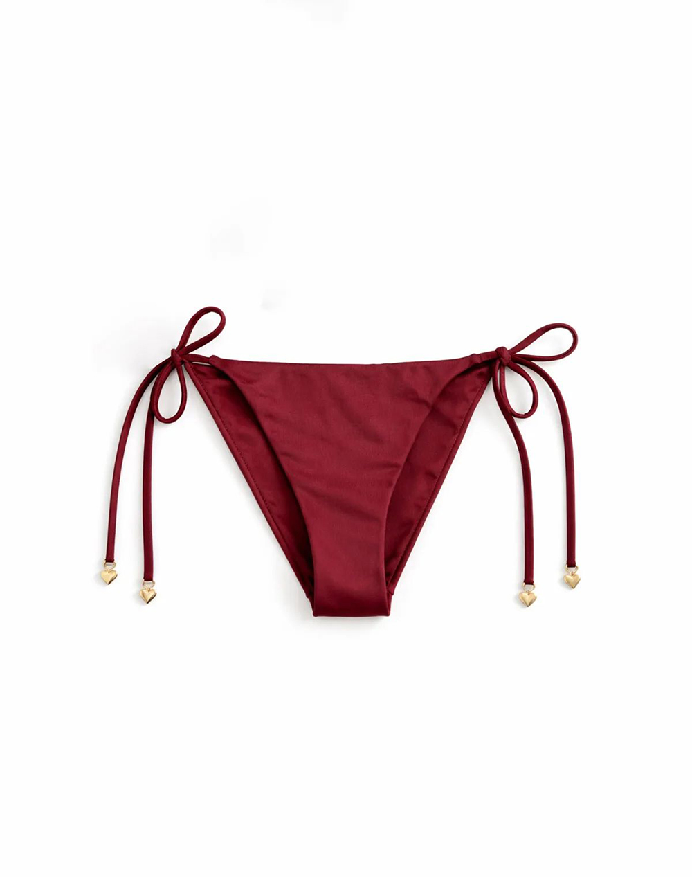 Sugarfree Γυναικείο Bikini Σλιπ Μπορντό Πολυαμίδιο Spandex