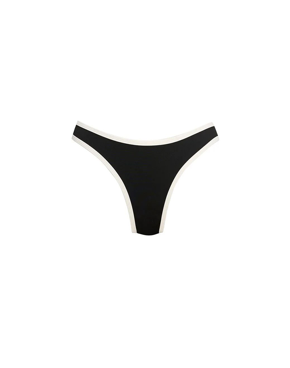 Sugarfree Γυναικείο Brazilian Bikini Σλιπ Μαύρο Πολυεστέρας Ελαστάνη