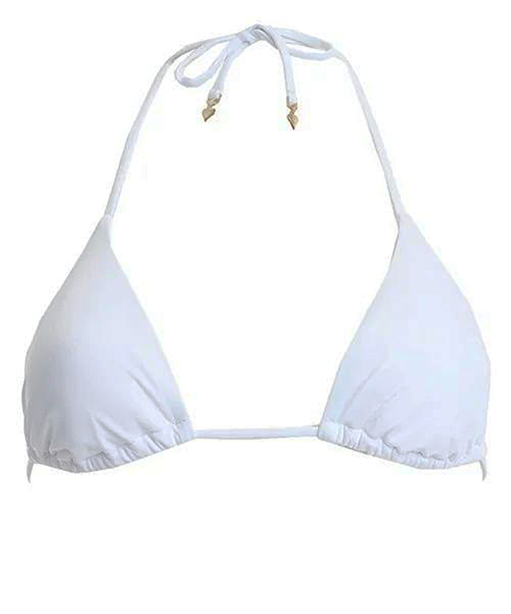 Sugarfree Γυναικείο Bikini Top Άσπρο Πολυαμίδιο Ελαστάνη