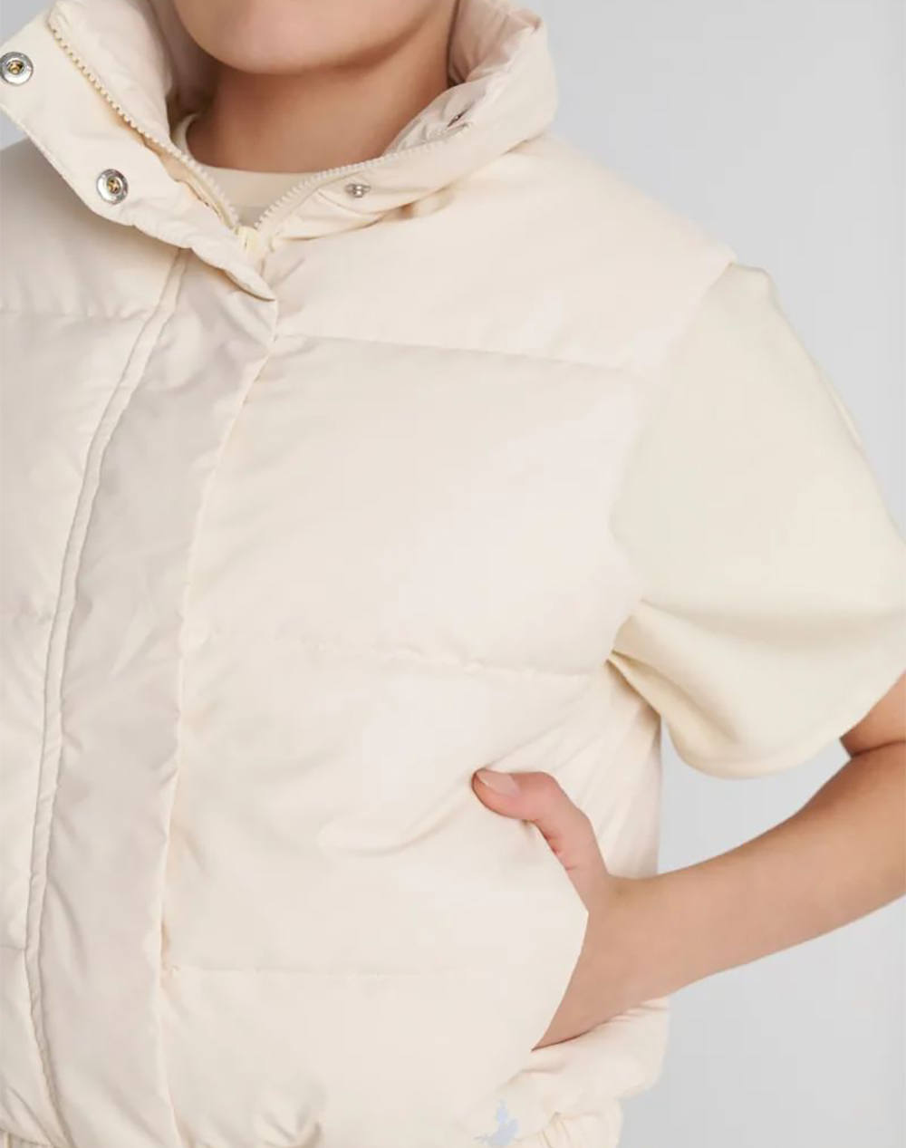 Sugarfree Zaketa 26843019-102 Offwhite Γυναικεία ρούχα Πανωφορια μπουφάν Αμανικο Politikos Shop Πολιτικός