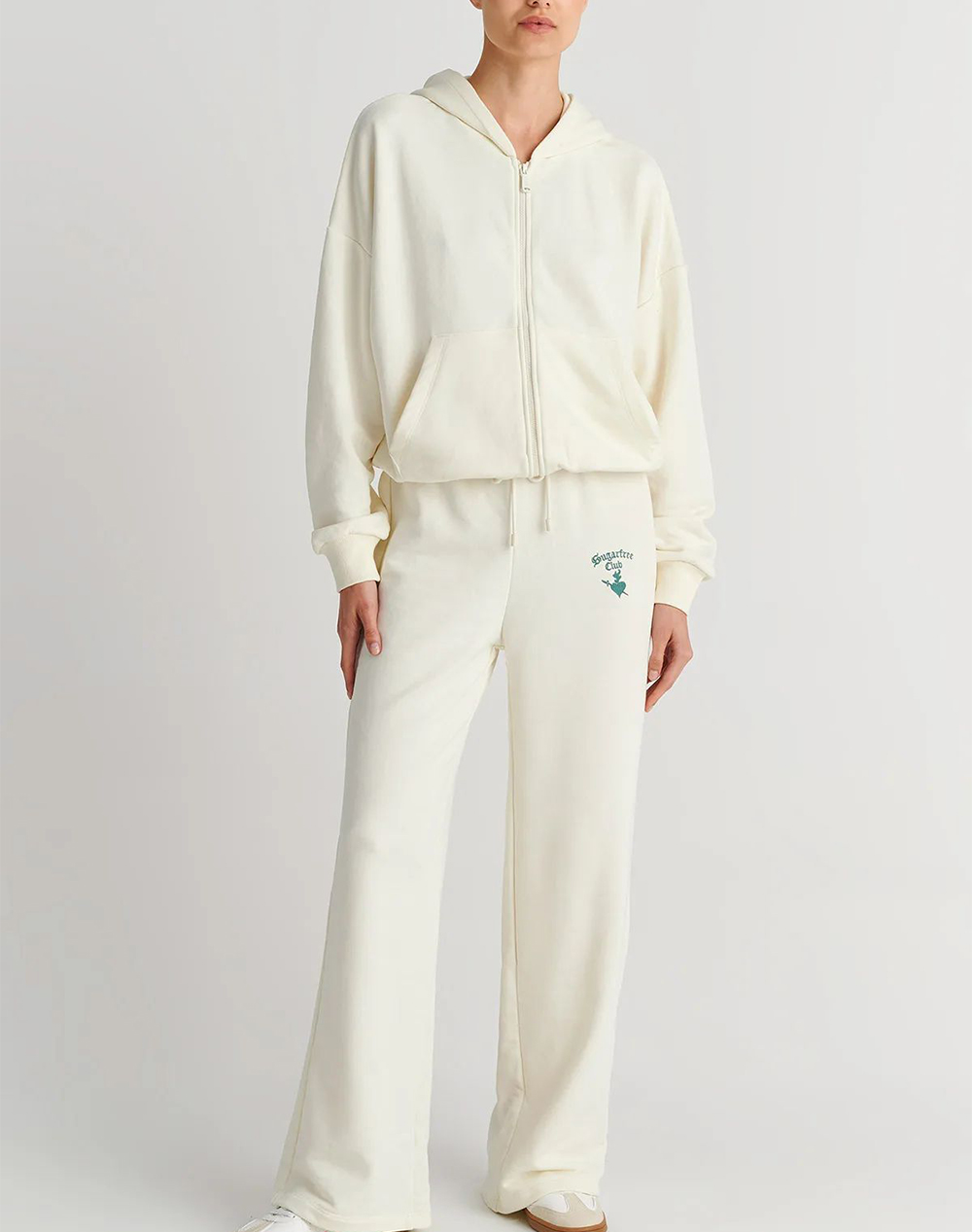 Sugarfree Zaketa 26813061-102 Offwhite Γυναικεία ρούχα μπλούζες φούτερ Politikos Shop Πολιτικός