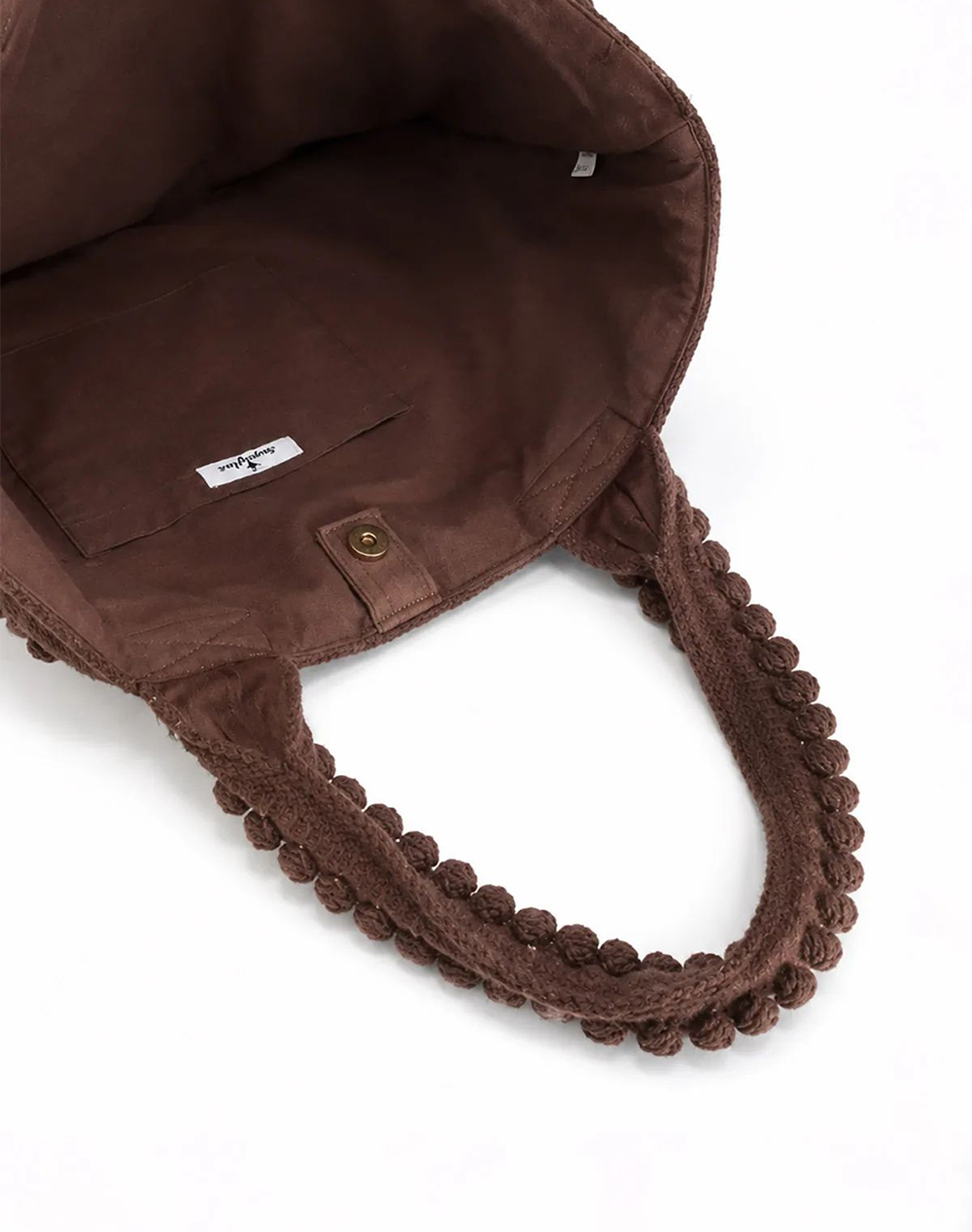 Sugarfree Tσαντα 26809074-970 Darkbrown Γυναικεία αξεσουάρ τσάντες Politikos Shop Πολιτικός