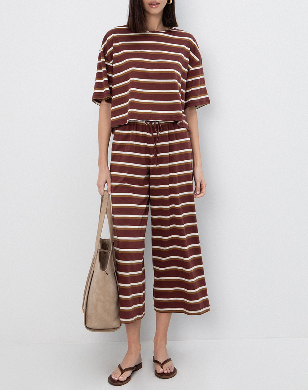 TOI&MOI TOI-MOI ΠΑΝΤΕΛΟΝΙ 20-5921-126-STRIPED Brown - 3