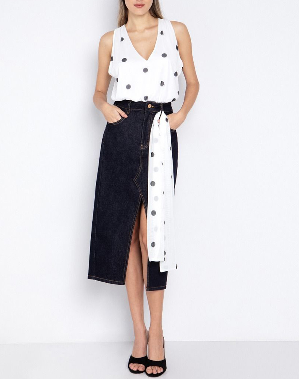 TOI&MOI ΤΖΙΝ ΦΟΥΣΤΑ 10-3987-126-1014 DenimDarkBlue φωτογραφία