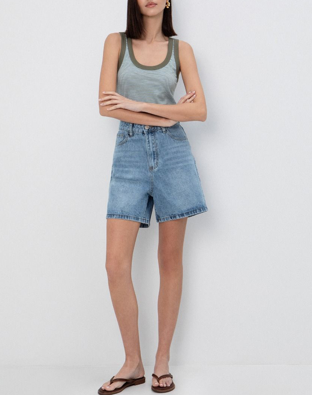 Toi Moi Tzin Βερμουδα 20-5816-126-1013 Denimblue Γυναικεία ρούχα Σορτς Βερμουδες Politikos Shop Πολιτικός