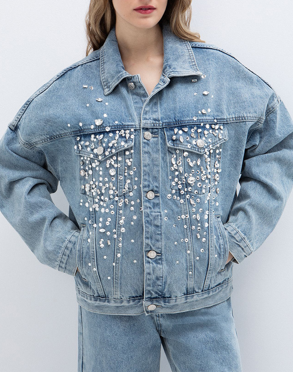 Toi & moi TOI&MOI ΤΖΑΚΕΤ ΤΖΙΝ 60-1715-126-1013 DenimBlue