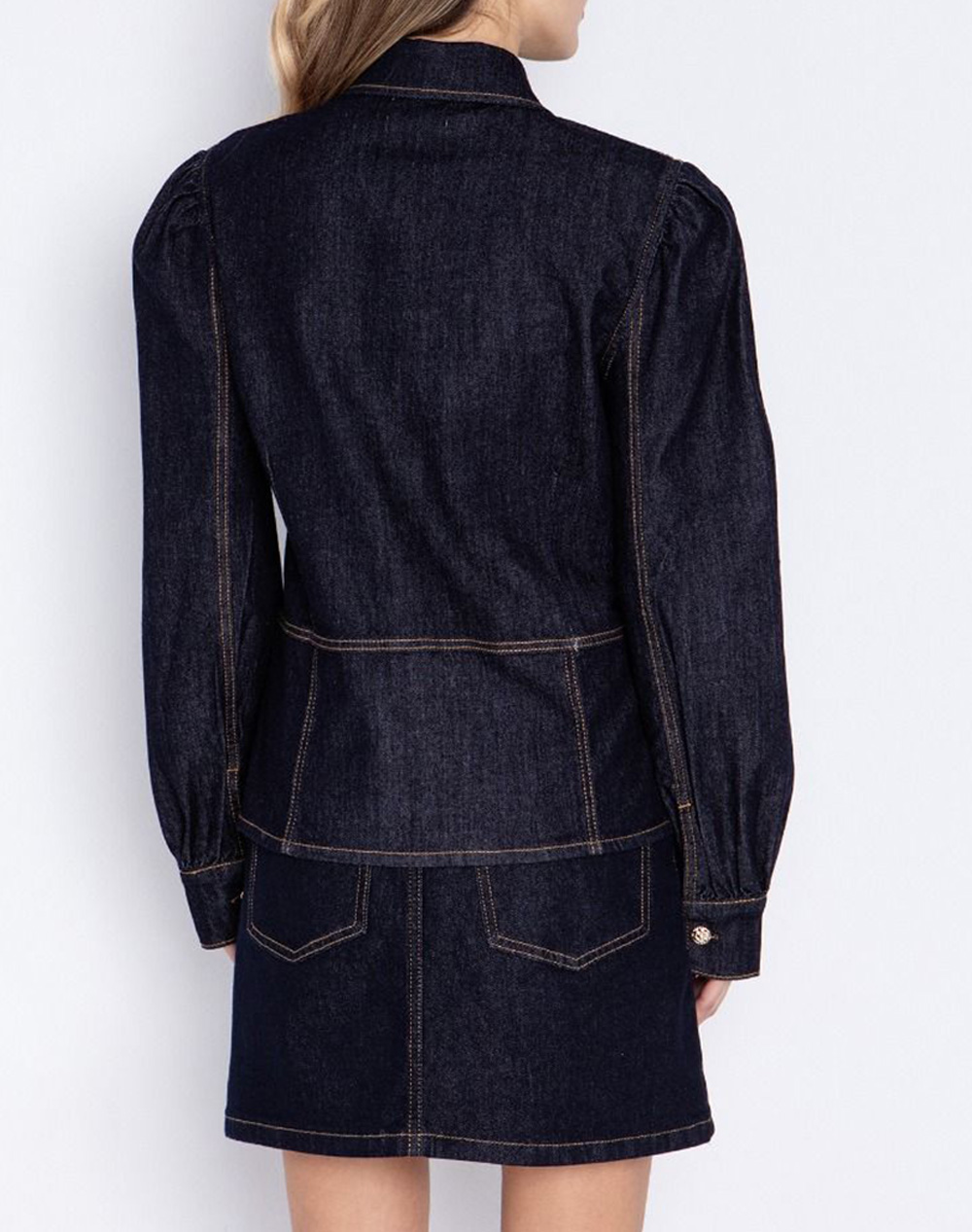 TOI&MOI ΤΖΙΝ ΠΟΥΚΑΜΙΣΟ 30-5695-126-1014 DenimDarkBlue