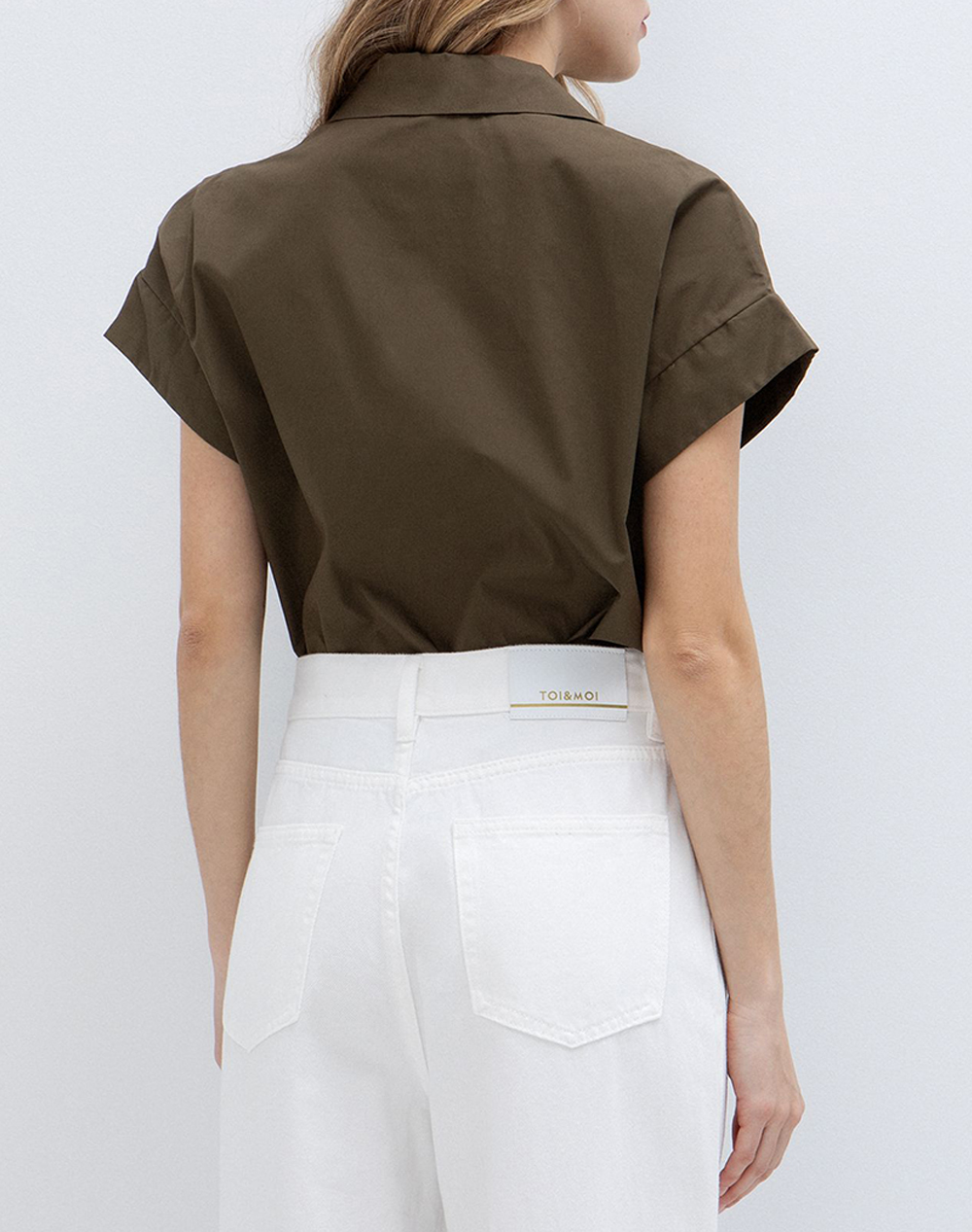 TOI&MOI TOI&MOI ΠΟΥΚΑΜΙΣΟ 30-5753-126-334 Khaki - 2