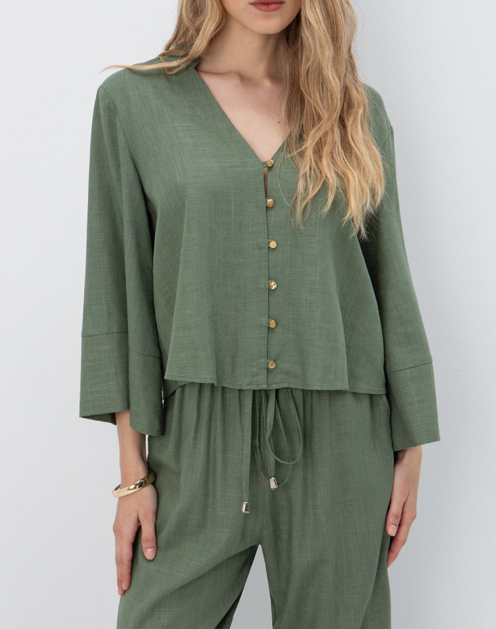 TOI&MOI ΠΟΥΚΑΜΙΣΟ 30-5808-126-334 Khaki