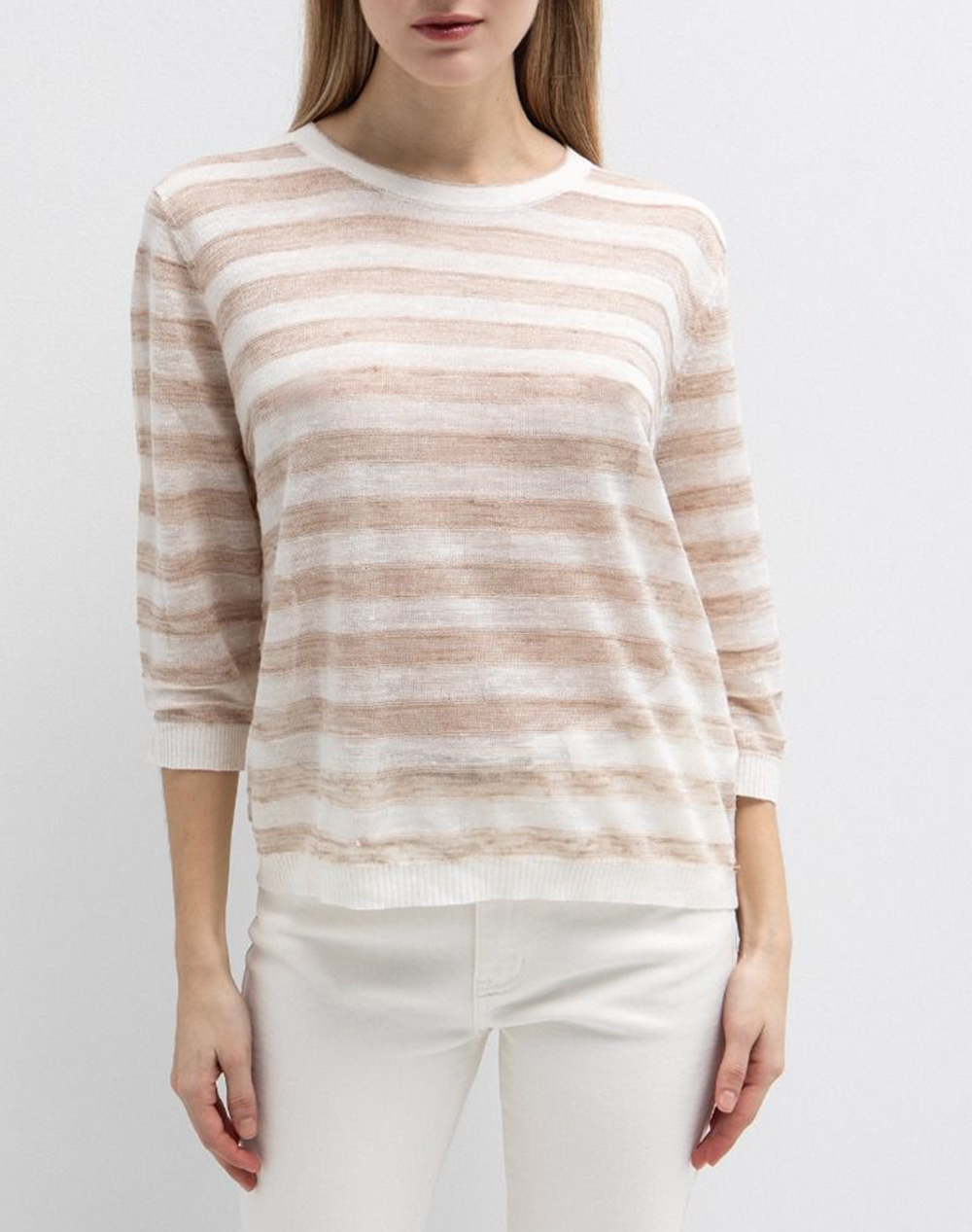 TOI&MOI ΠΛΕΚΤΗ ΜΠΛΟΥΖΑ 70-4956-126-1006 Biege