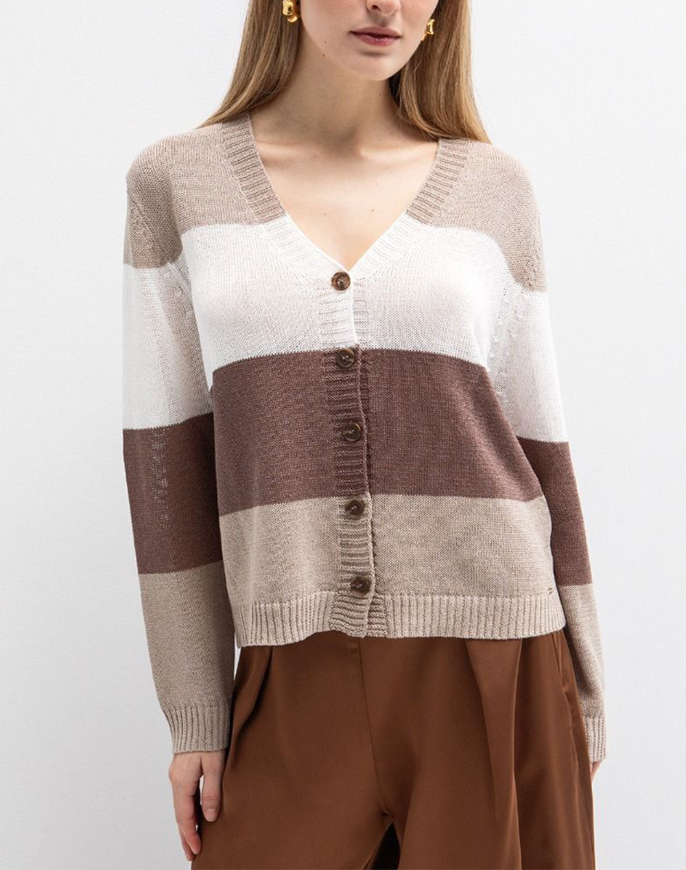 TOI&MOI ΠΛΕΚΤΗ ΖΑΚΕΤΑ 70-4957-126-1006 Multi