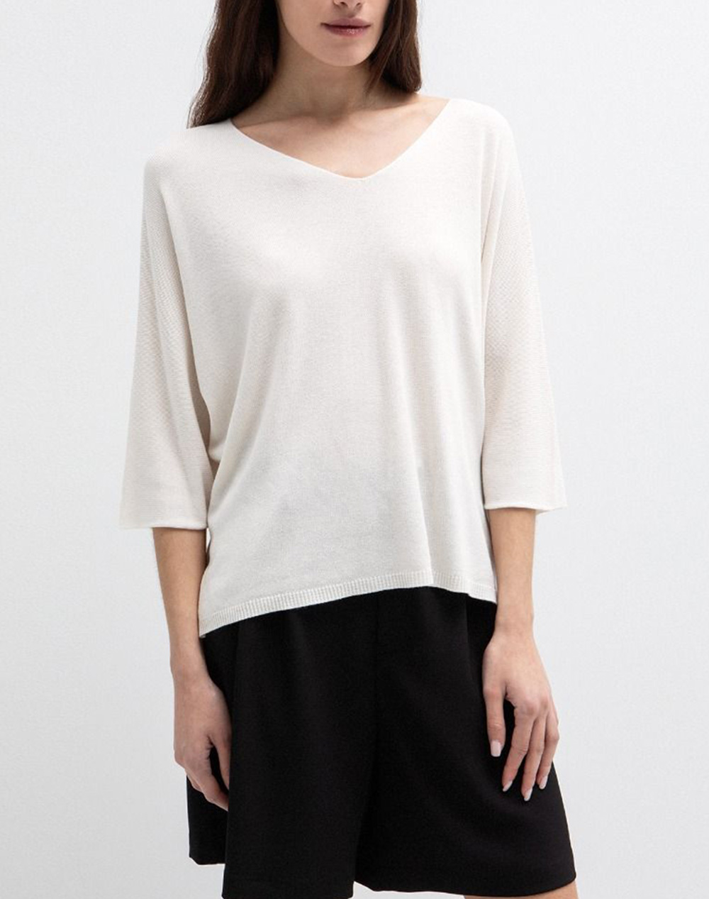 TOI&MOI ΠΛΕΚΤΗ ΜΠΛΟΥΖΑ 70-4949-126-1002 OffWhite