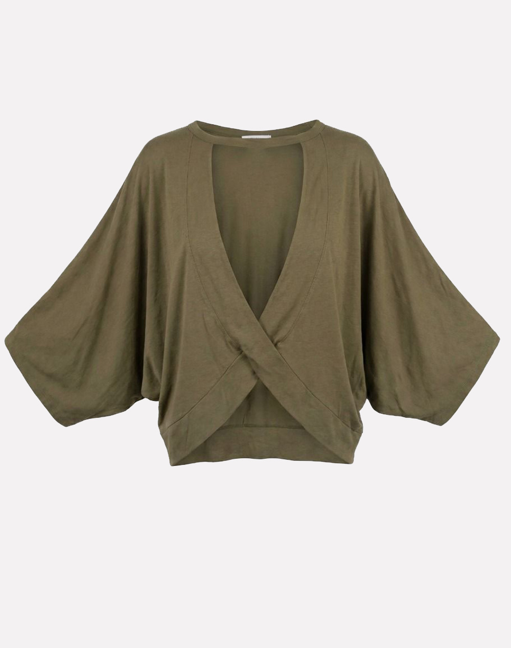 TOI&MOI TOI&MOI ΜΠΛΟΥΖΑ 80-6726-126-334 Khaki - 2