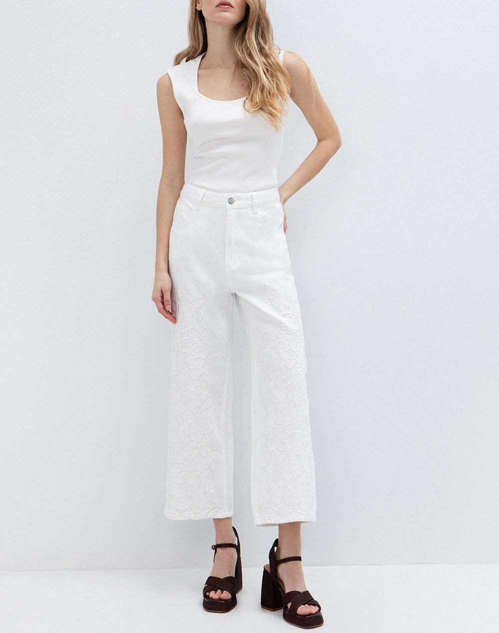 Toi Moi Μπλούζα 80-6638-126-1002 White Γυναικεία ρούχα μπλούζες Τοπ Κορμακια Politikos Shop Πολιτικός