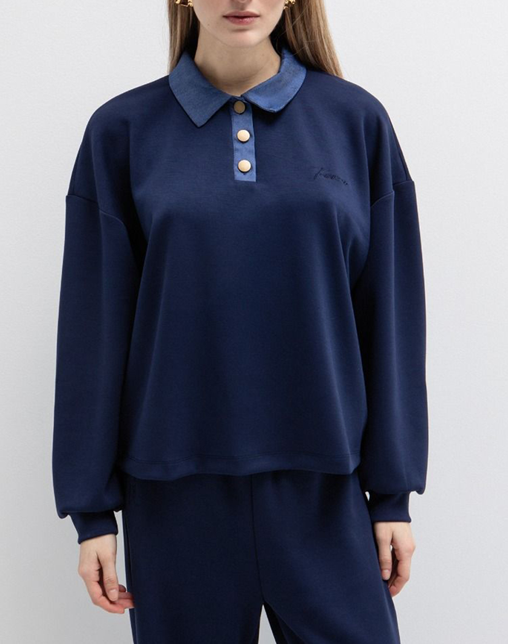 TOI&MOI ΜΠΛΟΥΖΑ 80-6748-126-350 NavyBlue