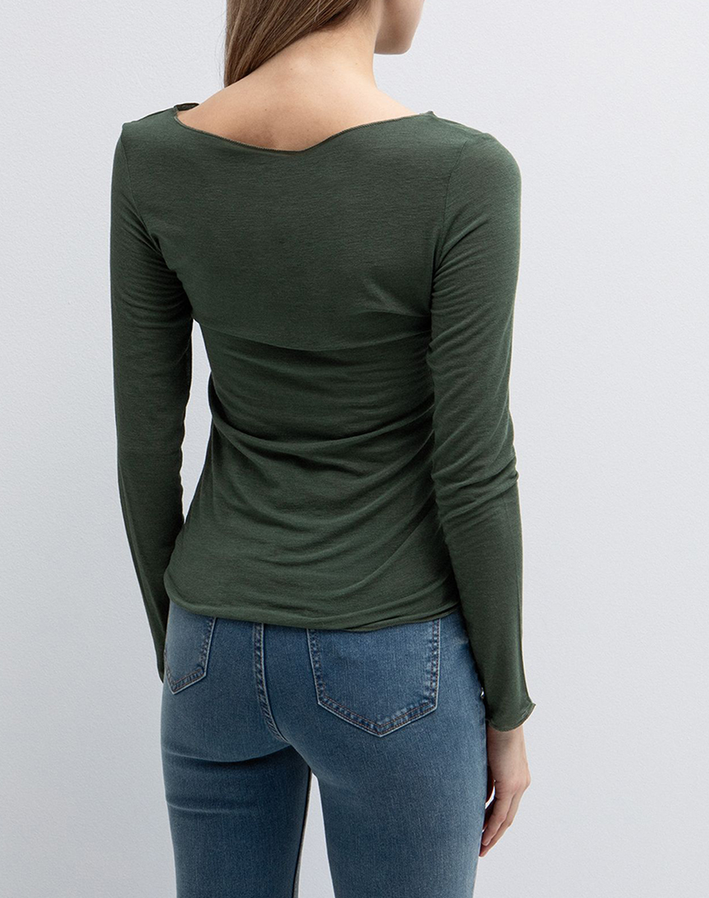 TOI&MOI ΜΠΛΟΥΖΑ 80-6821-126-334 Khaki