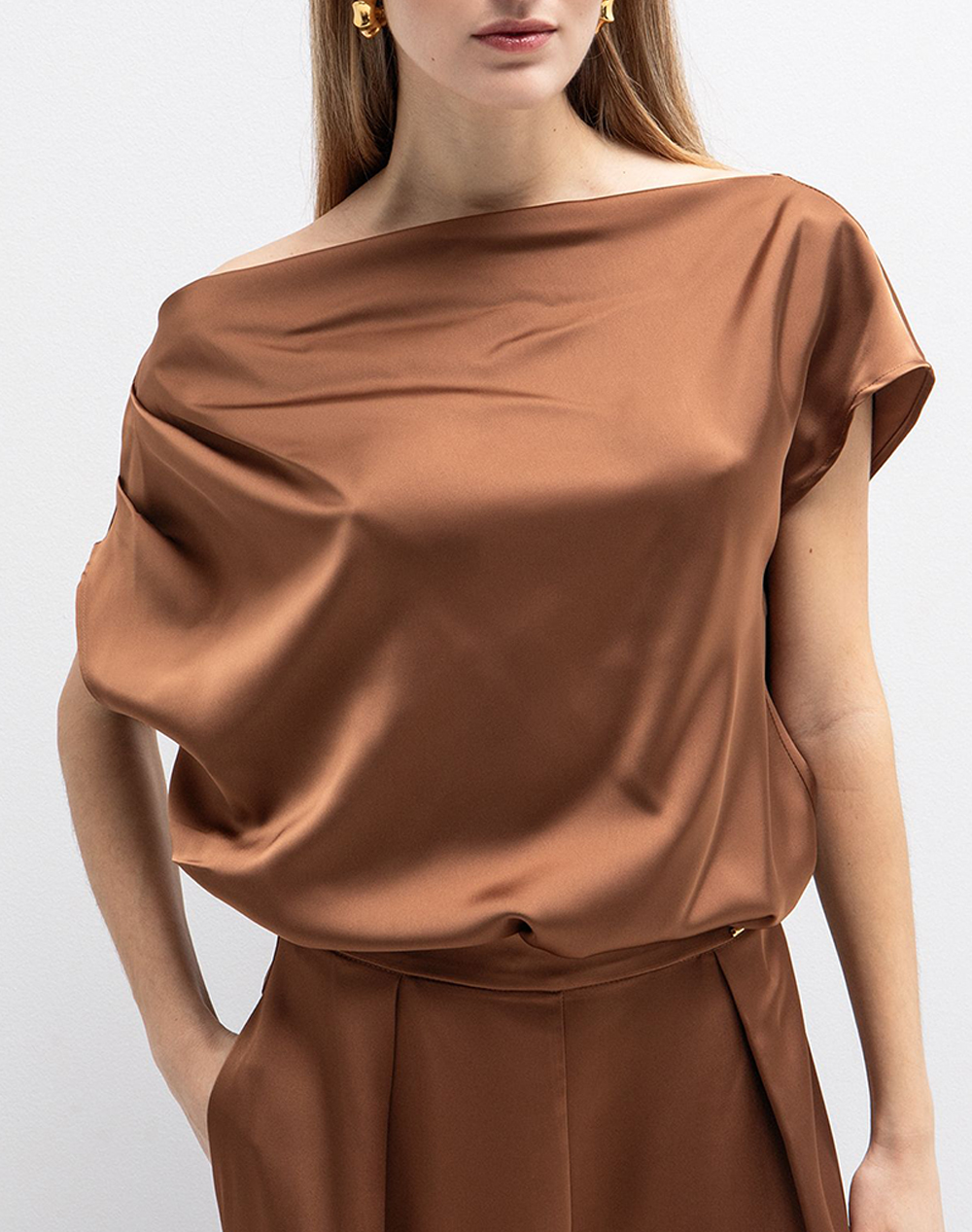 TOI&MOI ΜΠΛΟΥΖΑ 30-5787-126-331 Chocolate